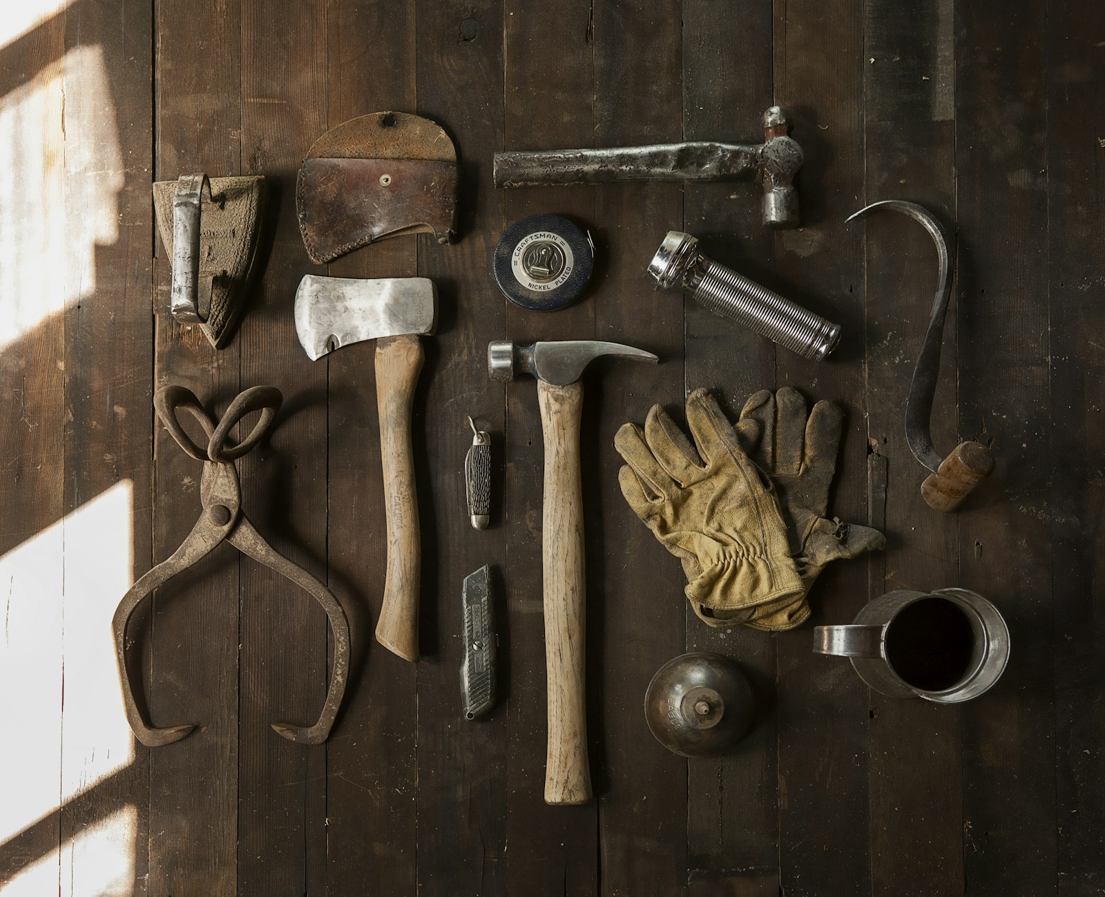 Handyman tools and repair materials ready for a home project