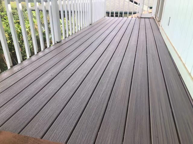 Stairs, decks, and railings craftsmanship project on Kauai.